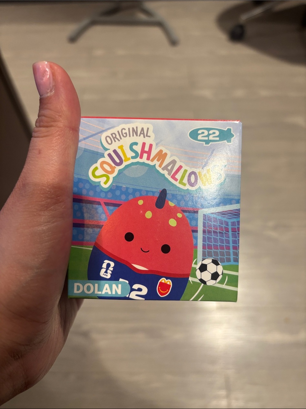 Original Squishmallow Dolan Soccer Plush Pack -